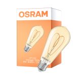 Osram Vintage 1906 LED E27 Edison Fadenlampe Gold 8W 806lm - 922 Extra Warmweiß | Höchste Farbwiedergabe - Dimmbar - Ersatz Für 60W
