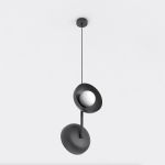 Emibig Pendelleuchte Vanila Stahl Schwarz | Geeignet für 2x G9 - Max 8W