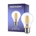 Noxion Lucent Fadenlampe LED E27 Birne Klar 4.5W 470lm - 827 Extra Warmweiss | Ersatz für 40W