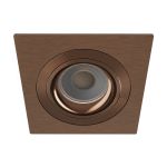 Noxion Einbau Spot Boxi MR16 Schwenkbar Gold | Ausschnitt 80mm - IP20 - incl. GU10 Sockel 