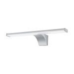 Eglo Wandleuchte Pandella 2 Chrom Silber Badezimmerbeleuchtung 7.4W 900lm - 840 Kaltweiß | IP44 - Bewegungssensor