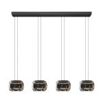 Eglo Pendelleuchte Hortunas Stahl Schwarz 5.8W 690lm - 830 Warmweiß | IP20 - Dimmbar 