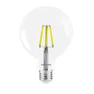 Sylvania ToLEDo Platinum Retro LED Globe 120mm Klar 4W 840lm - 827 Extra Warmwei&szlig; | Ersatz F&uuml;r 60W