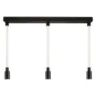 Ledvance Decor Glow Pendelleuchte Schwarz 28W 1400lm - 927 Extra Warmweiß | 700mm - Höchste Farbwiedergabe