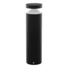 Eglo Sockellampe Melzo Außenbeleuchtung Aluminium Schwarz 11W 1300lm - 830 Warmweiß
