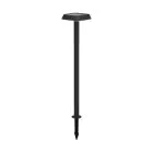 Eglo Erdspießleuchte Dreoli Solar Schwarz 8W 1030lm - 830 Warmweiß | IP65 - Bewegungssensor
