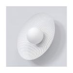 Emibig Applique Murale Vibez Acier Blanc | Convient pour 1x G9 - Max 8W