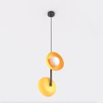 Emibig Suspension Luminaire Vanila Acier Orange | Convient pour 2x G9 - Max 8W