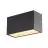 SLV Sitra M Up/Down Applique Murale Aluminium Gris 14W 1880lm - 830-840 CCT | Extérieur - IP65