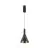 SLV Lalu Aluminium Noir 9.5W 600lm - 927-930 CCT | Meilleur Rendu Des Couleurs - Dimmable 
