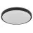 Ledvance Hublot LED Orbis London Noir 24W 1450lm - 830 Blanc Chaud | 400mm - IP20