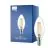Philips Master Ultra Efficient LED E14 Bougie Filament Claire 2.3W 485lm - 827 Blanc Très Chaud | Équivalent 40W