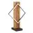 Eglo Lampe De Chevet Boyal Bois Noir, Rouille 13W 1750lm - 830 Blanc Chaud