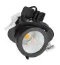 Philips Spot LED LuxSpace Accent Compact Noir RS772B 26W 2700lm 36D - 930 Blanc Chaud | 134mm - Meilleur Rendu Des Couleurs