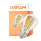Osram Classic LED E27 Poire Filament Claire 7.2W 1521lm Ultra Efficiency - 840 Blanc Froid | Équivalent 100W